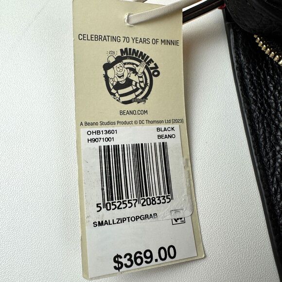 Radley London x BEANO Small Ziptop Grab Bag Minnie 70th Anniversary Celebration - Picture 15 of 15